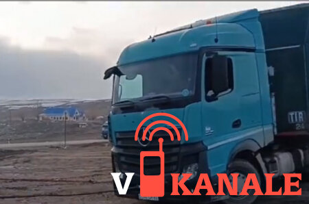 Армения: В Сюнике застряли грузовики