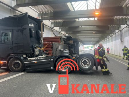Германия: Спасательные работы после аварии грузовика завершены: тоннель А33 возле Диссена снова открыт