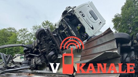 Германия: A8 в Иршенберге вновь открылась после аварии грузовика