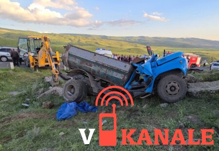 Армения: Зил расплющило