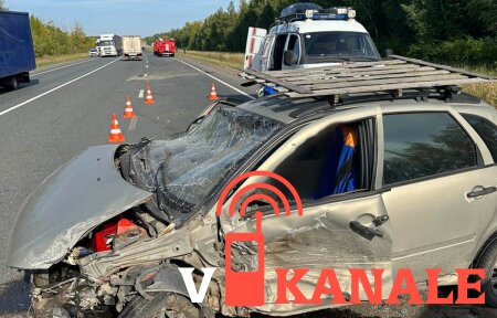 На трассе М-5 «Урал» в жуткой аварии с тремя легковушками погибла женщина-водитель